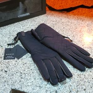 Mackage Black Piner Cashmere Lined Gloves NWT
